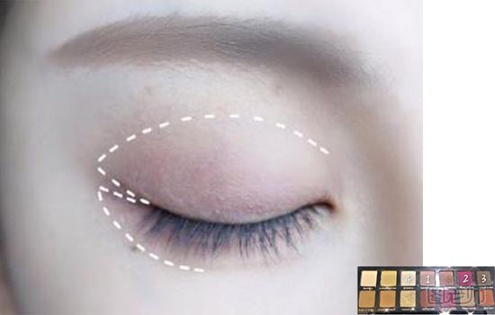 【图】桃花眼影眼妆化妆步骤,桃花妆眼影画法