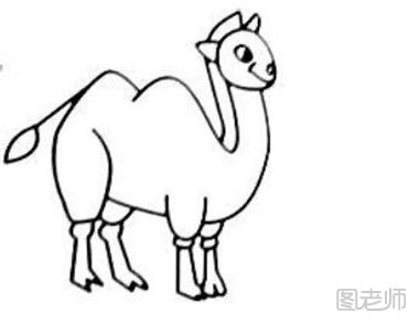 【简笔画】怎么画骆驼简笔画
