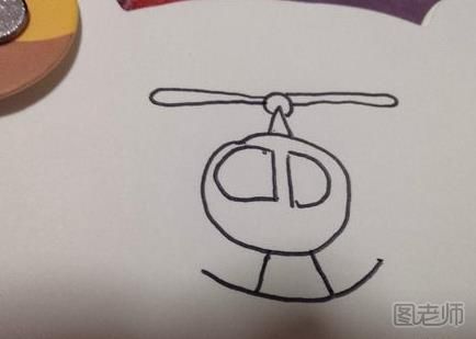 【简笔画】怎么画直升机简笔画