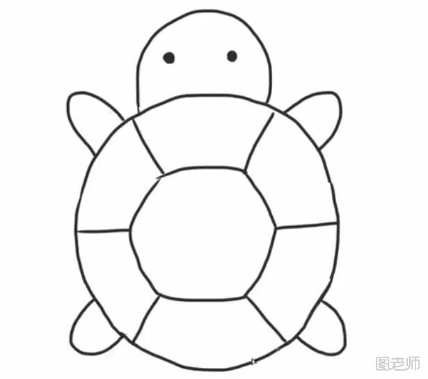 小乌龟简笔画怎么画