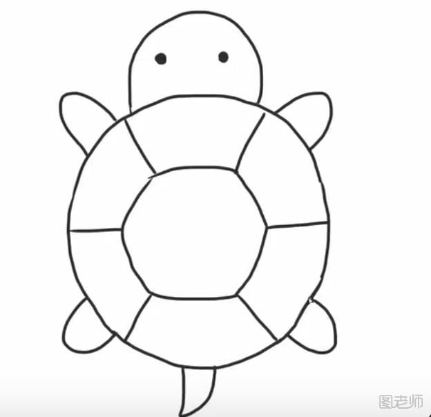小乌龟简笔画怎么画