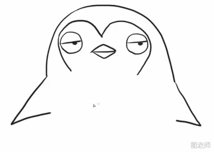 企鹅简笔画自教程