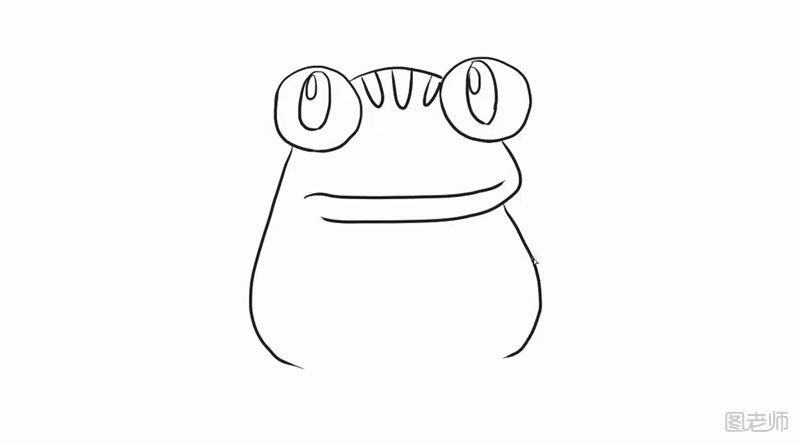 小青蛙简笔画如何制作
