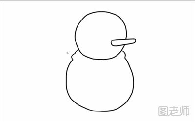 可爱的雪人简笔画怎么制作