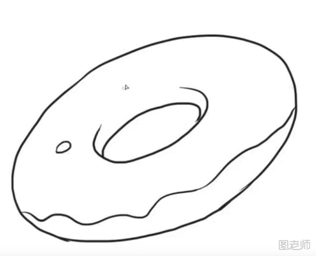 【图】怎样画甜甜圈简笔画 甜甜圈简笔画教程