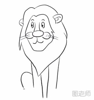 狮子简笔画怎么画