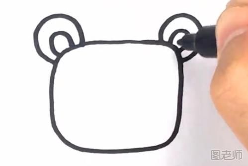 【图】小熊简笔画图解教程,小熊简笔画怎么画
