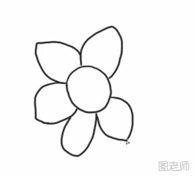 如何画一朵水仙花