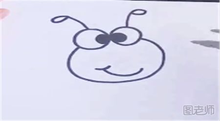 小蜜蜂简笔画怎么画