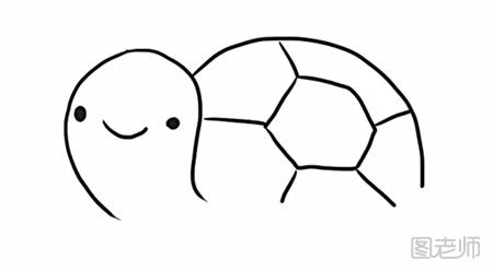 乌龟的简笔画教程