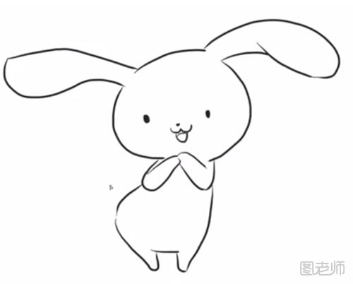 小兔子的简笔画教程