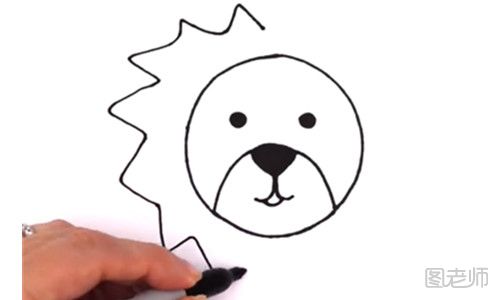 狮子的简笔画教程视频 怎么画狮子的简笔画