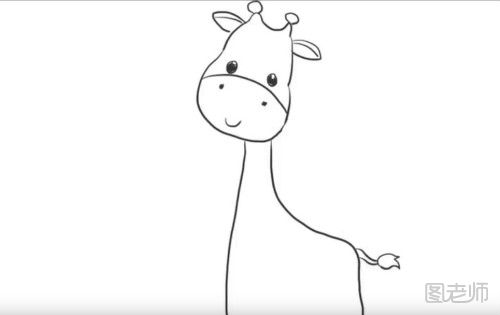 【图】长颈鹿怎么画 长颈鹿简笔画教程