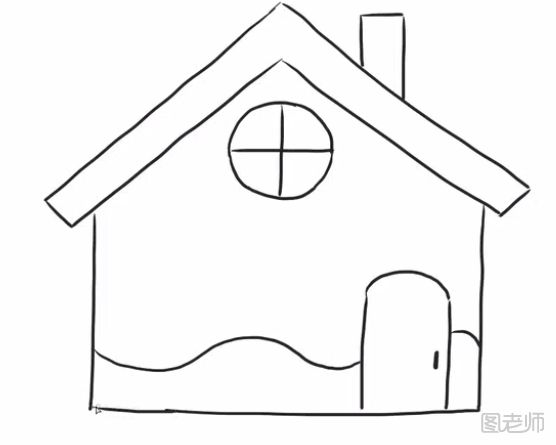 小房子简笔画图解教程 小房子简笔画怎么制作