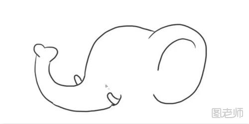 超简单的大象简笔画教程 大象简笔画怎么画