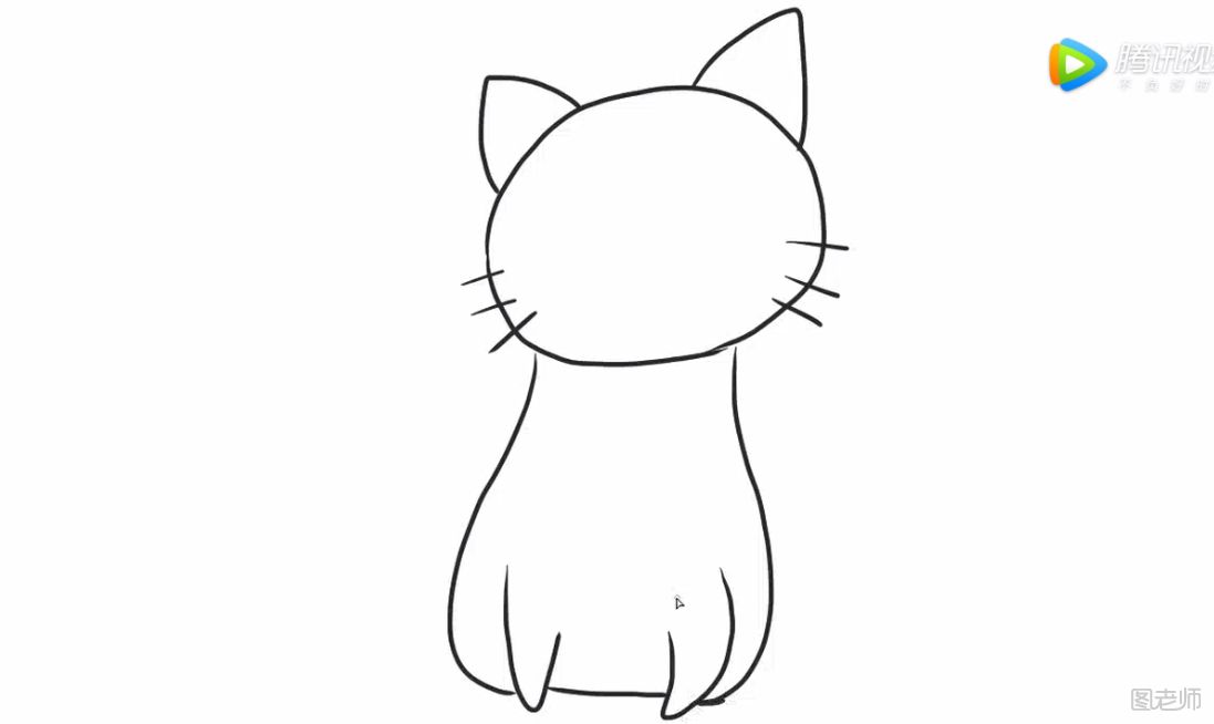 小猫咪简笔画怎么画 怎么画一只小猫咪