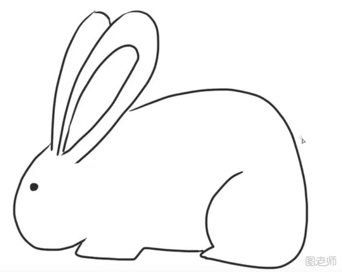 可爱兔子怎么画