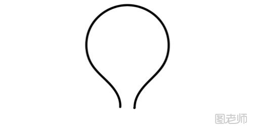 简单的热气球简笔画教程  热气球怎么画