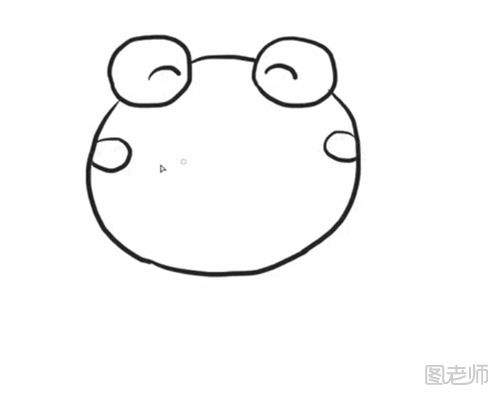 青蛙的简笔画教程  怎么画一只青蛙