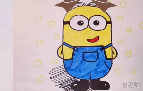 小黄人的简笔画视频教程 怎么画小黄人的简笔画