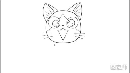 可爱的小猫咪简笔画教程 小猫咪怎么画