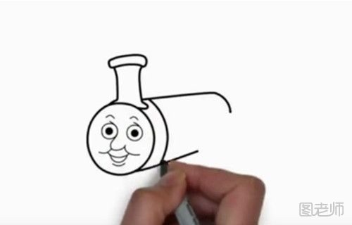 托马斯小火车的简笔画视频教程 怎么画托马斯火车