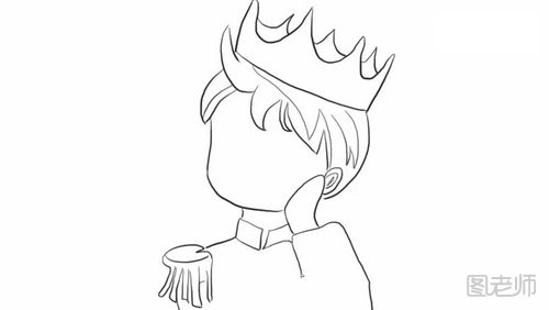 年轻的国王简笔画如何制作 年轻的国王笔画怎么画