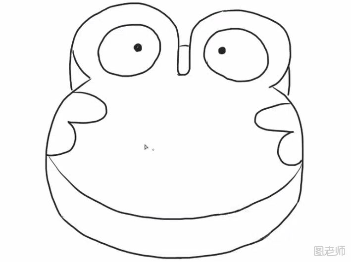 青蛙橡皮擦简笔画教程
