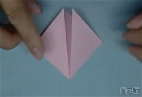 桃花折纸步骤教程