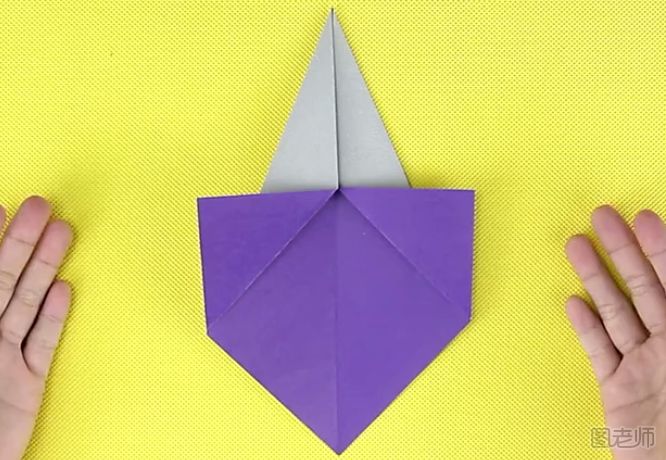 鸵鸟折纸的教程