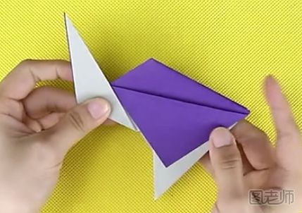 鸵鸟折纸的教程
