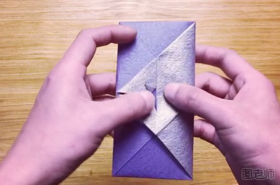 花型信封折纸图解教程 花型信封折纸怎么制作