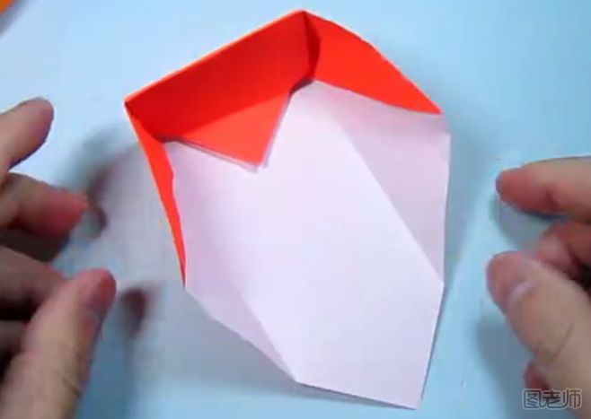 公文包折纸的教程