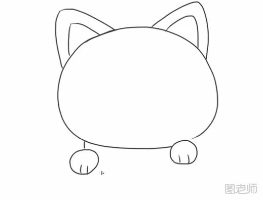 招财猫简笔画教程 可爱的招财猫简笔画怎么画