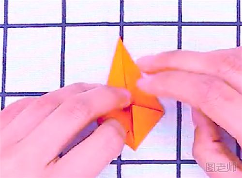 枫叶折纸步骤教程