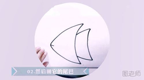 如何画一条热带鱼 热带鱼的简笔画怎么画