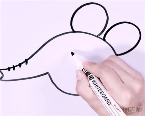小象艾米丽的简笔画怎么画 小象艾米丽简笔画图解步骤