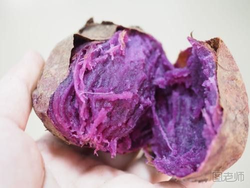 紫薯不能和什么一起吃