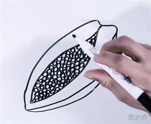 木瓜的简笔画怎么画 木瓜的简笔画图解步骤
