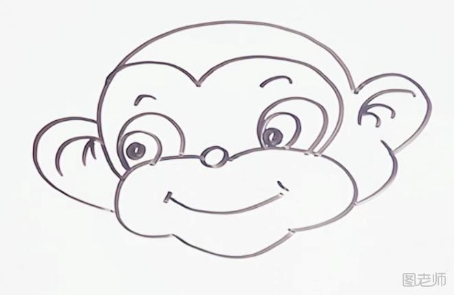 可爱小猴子简笔画怎么画 可爱小猴子简笔画教学
