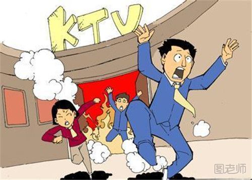 广东清远一KTV发生火灾