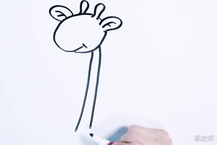 长颈鹿简笔画怎么画 长颈鹿简笔画教学