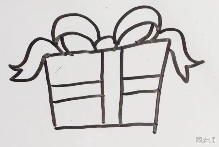 礼物盒简笔画怎么画 礼物盒简笔画教学