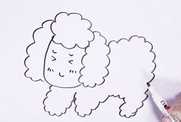怎么画羊 小绵羊简笔画怎么画