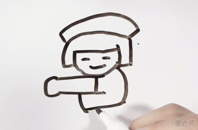 拿针的护士简笔画 拿针的护士简笔画怎么画