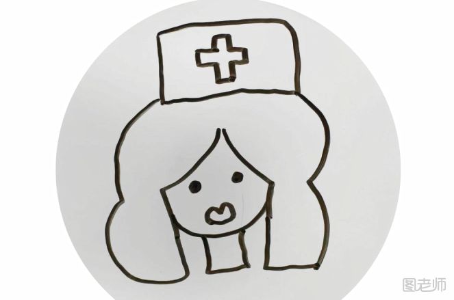 护士头像简笔画 怎么画护士