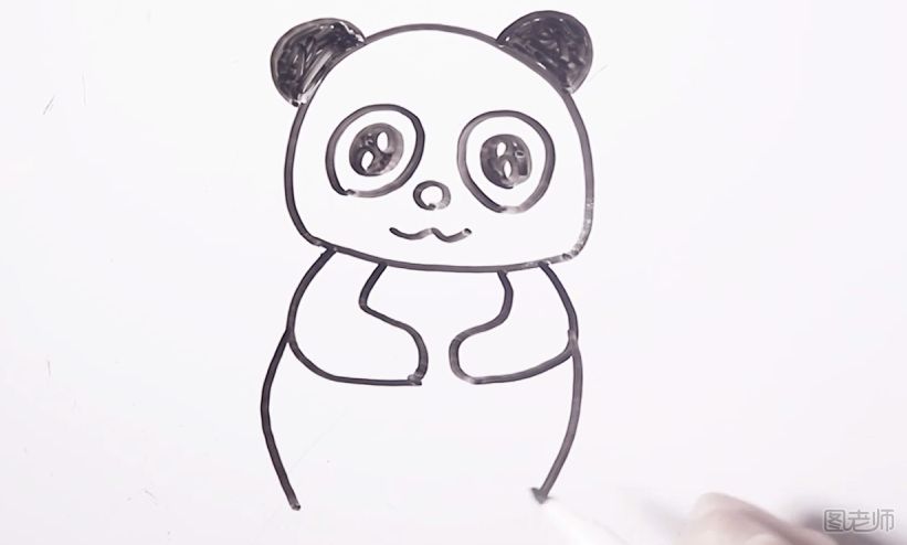 熊猫简笔画