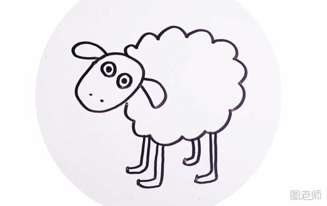 简笔画教程羊 简笔画怎么画羊