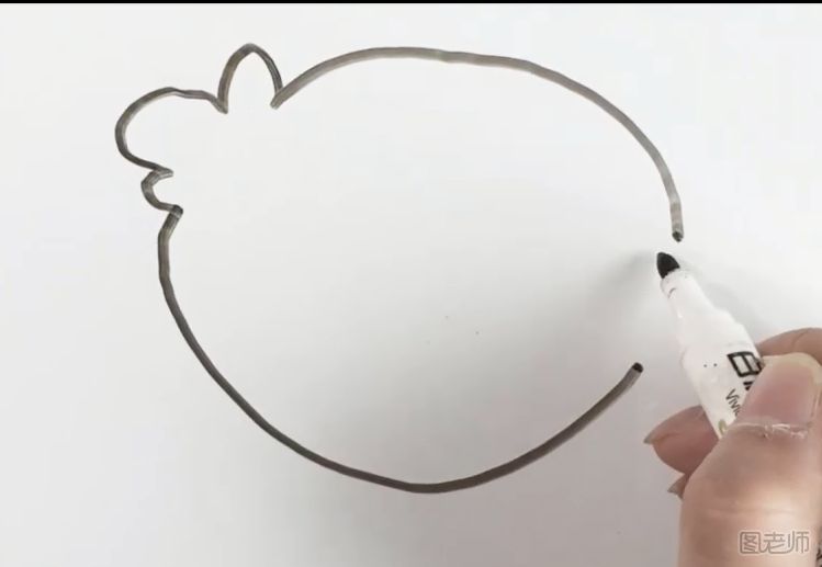 鸭子简笔画 鸭子的具体画法