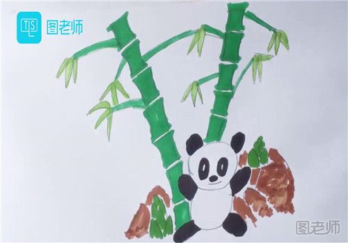 竹子的画法